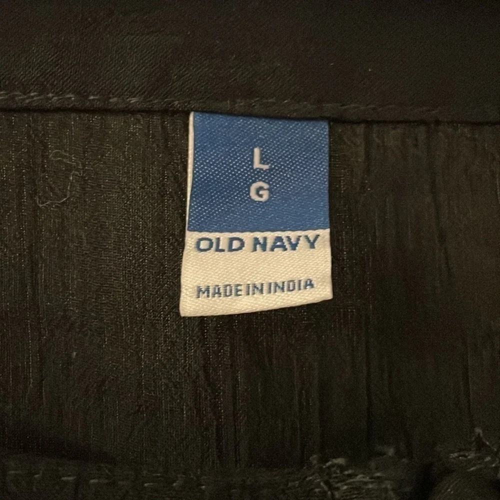 NWT Old Navy Size L Peasant Button-Front Top - Picture 2 of 5